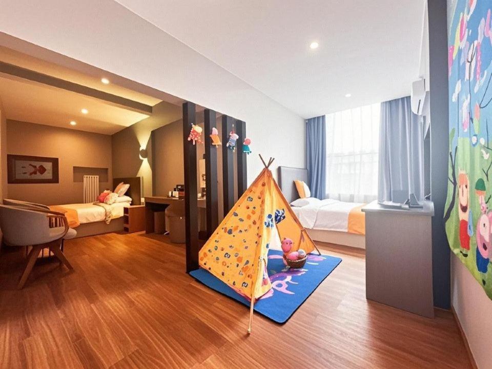 Qiqiaowu Hotel Beijing Daxing Airport Line Caoqiao Subway Station Branch Екстериор снимка