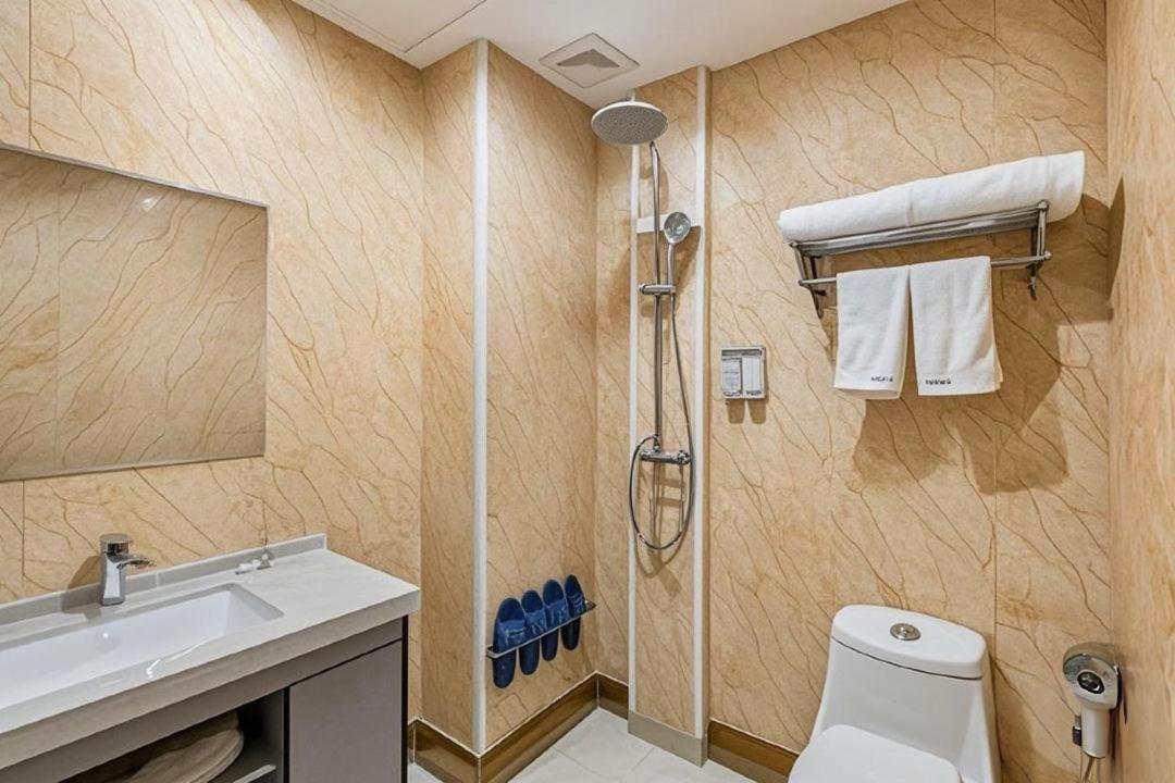 Qiqiaowu Hotel Beijing Daxing Airport Line Caoqiao Subway Station Branch Екстериор снимка